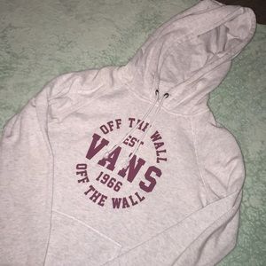 vans hoodie, size: medium